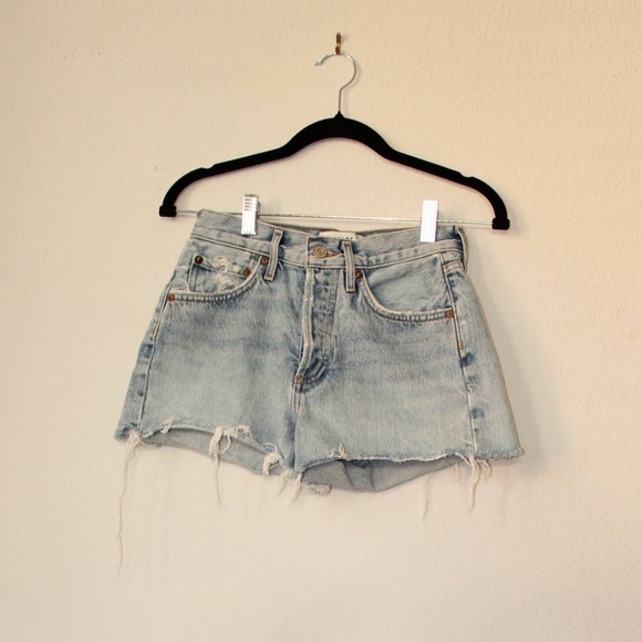 Agolde Denim Shorts - Picture 1 of 2